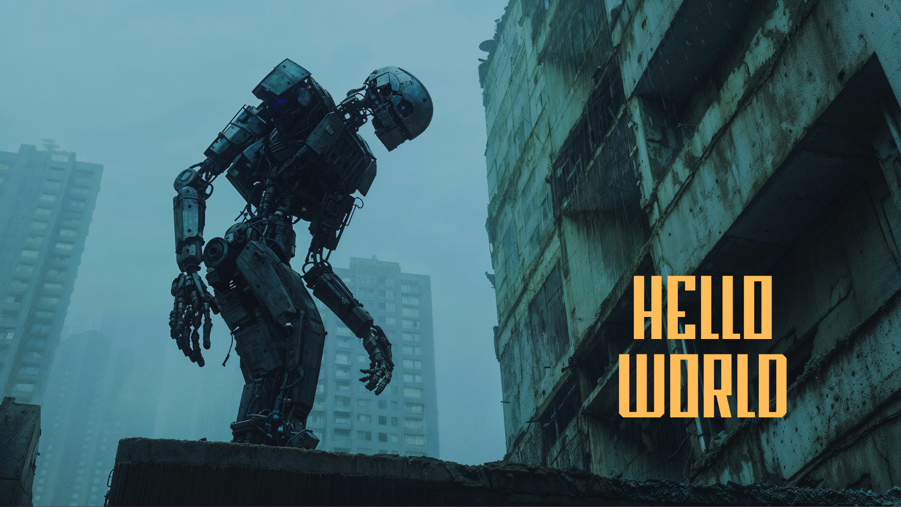 Hello World AIfilm Poster