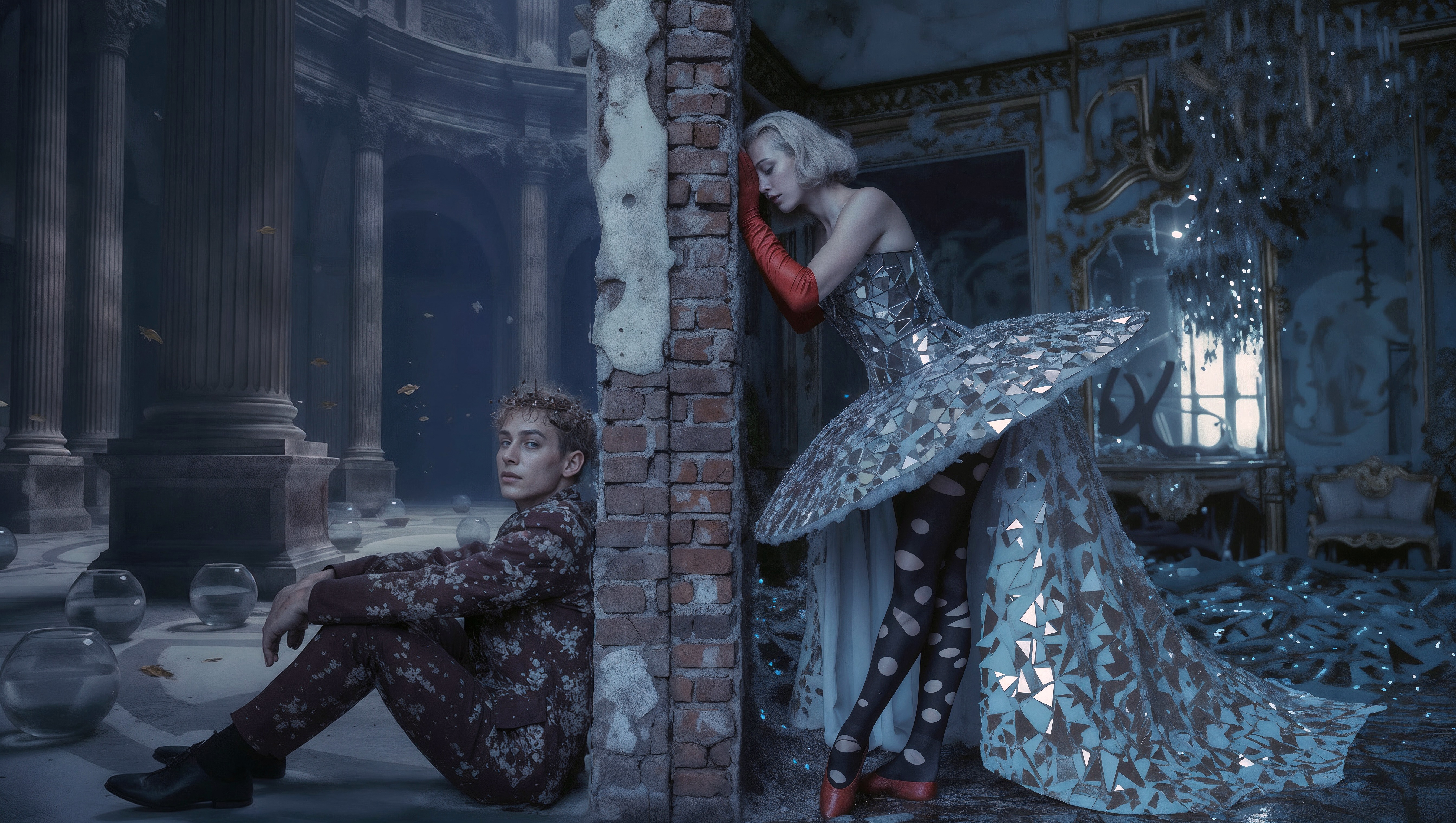 cinematic splitscreen with NanoBanana